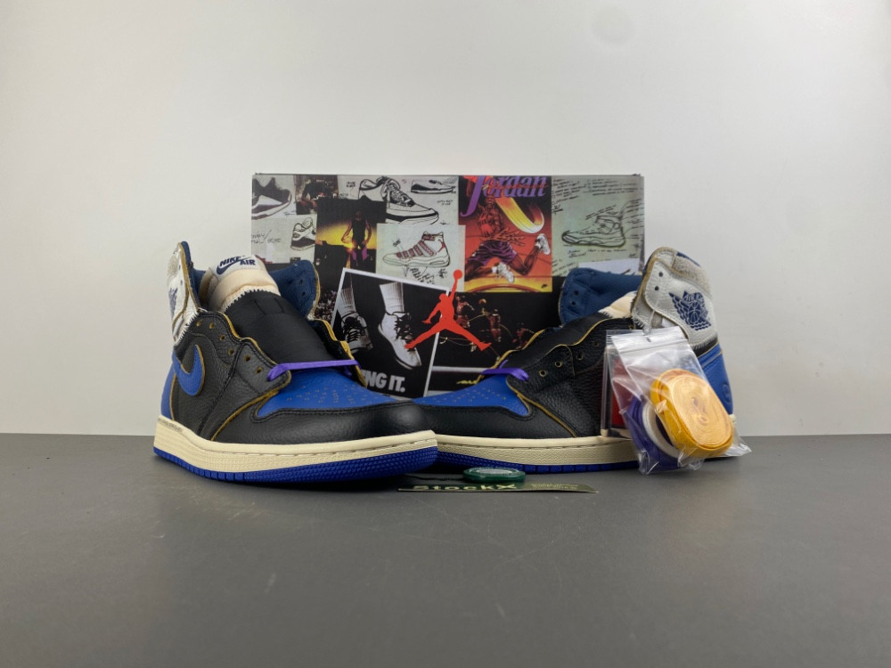 Union fragment design Air Jordan 1 "Royal" IO7847-001