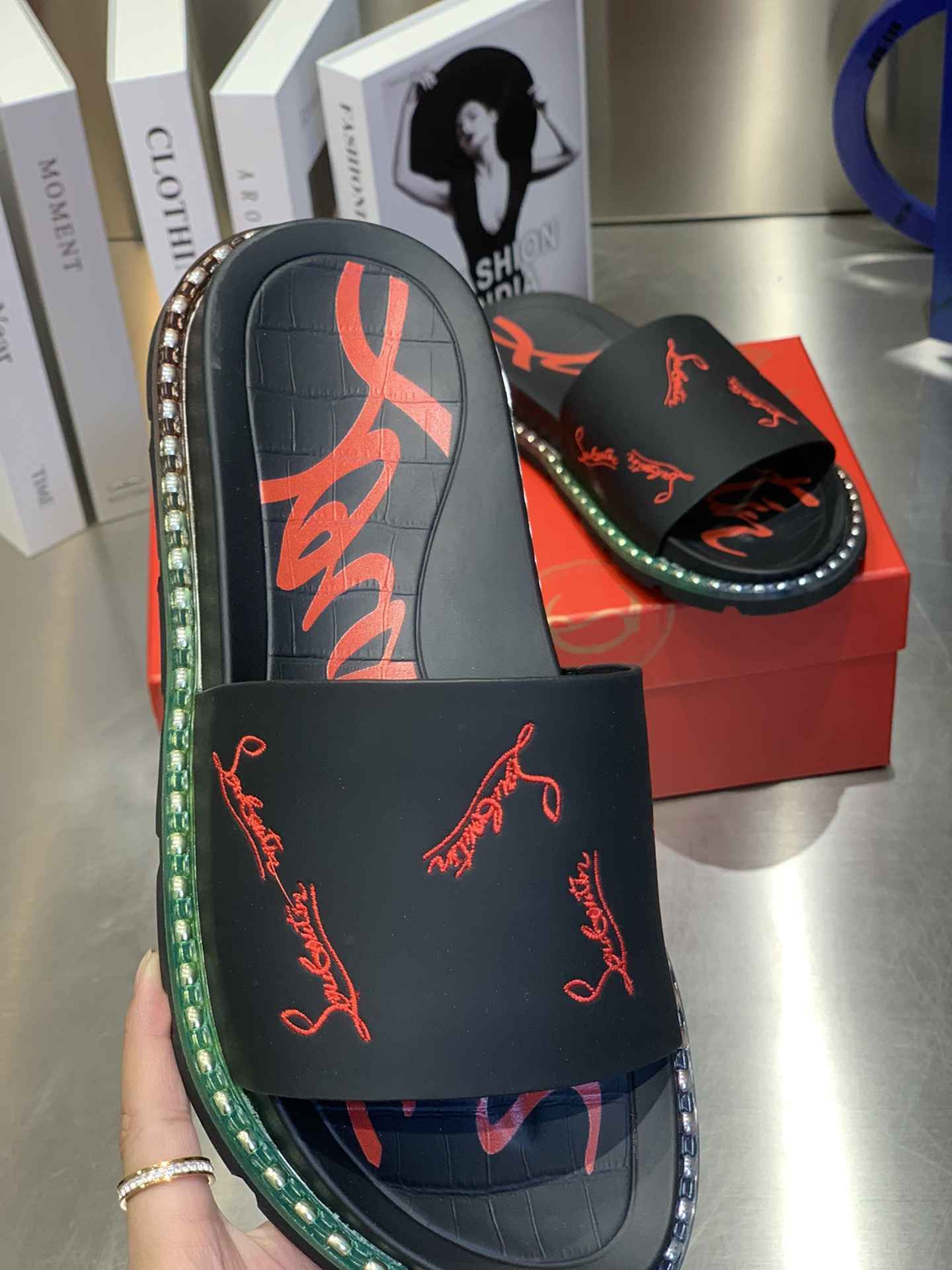 Chr1st1an louboutin slide