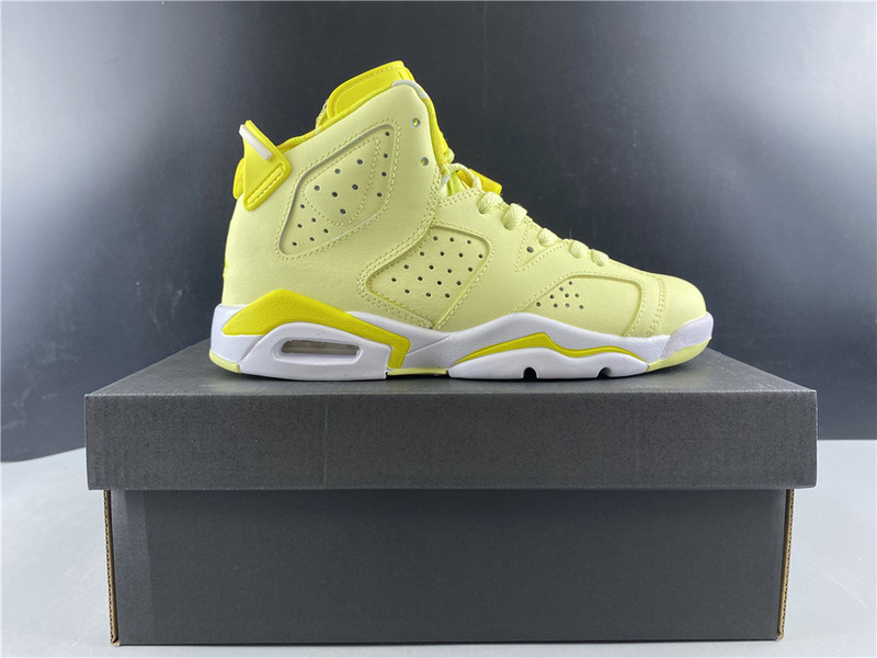 Air Jordan 6 GS Floral Dynamic Yellow 543390-800