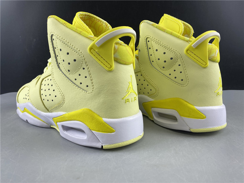 Air Jordan 6 GS Floral Dynamic Yellow 543390-800