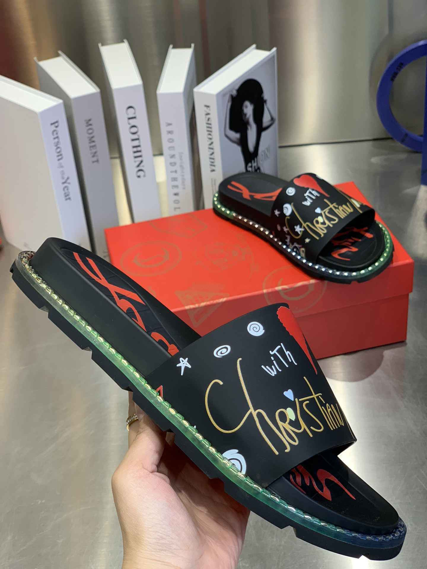 Chr1st1an louboutin slide