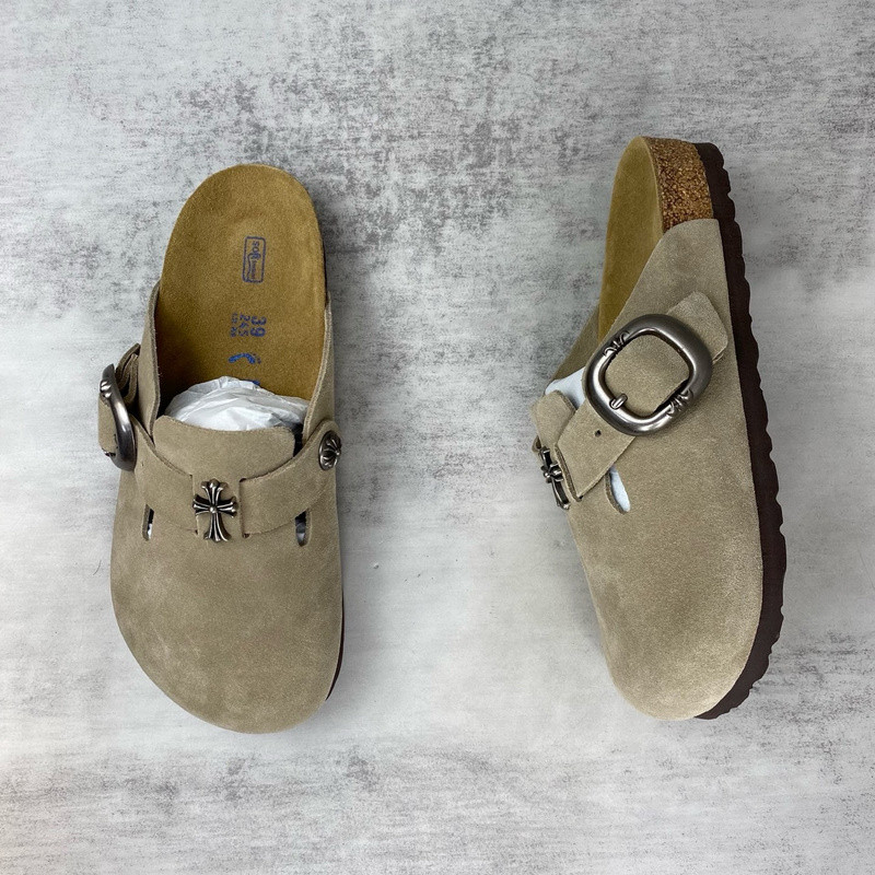 CHROME HEARTS BIRKENSTOCKS