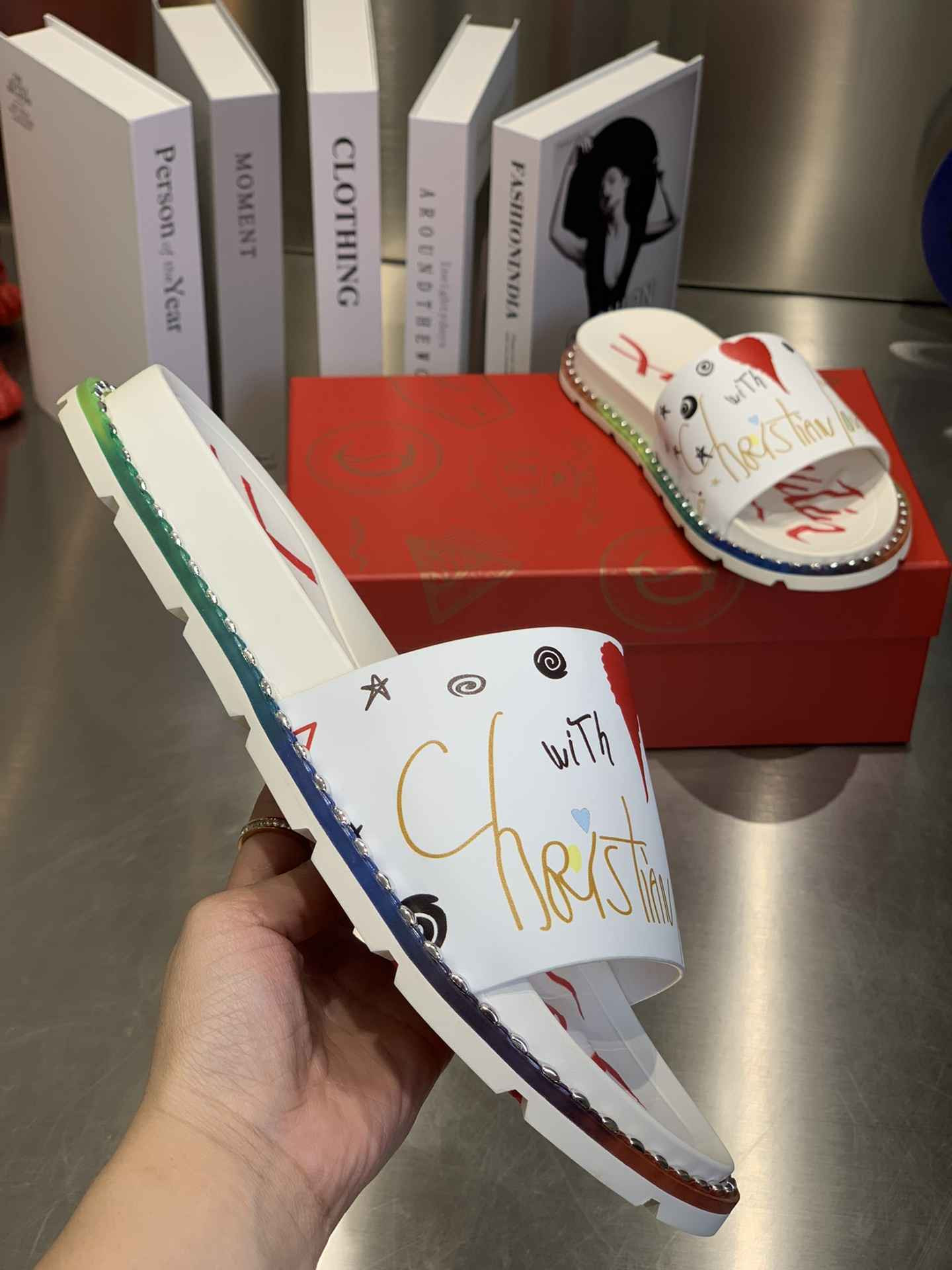 Chr1st1an louboutin slide
