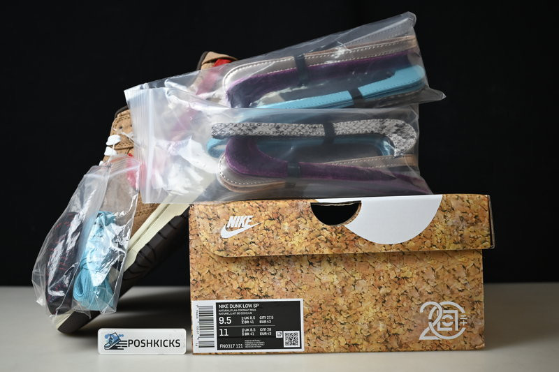 CLOT x Nike Dunk Low "Cork" FN0317-121