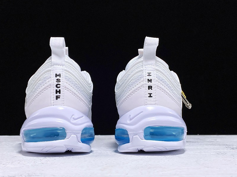 NIKE AIR MAX 97 MSCHF X INRI JESUS SHOES 921826-101JSUS