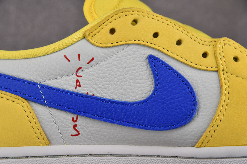 Travis Scott Air Jordan 1 Low OG Canary DZ4137-700