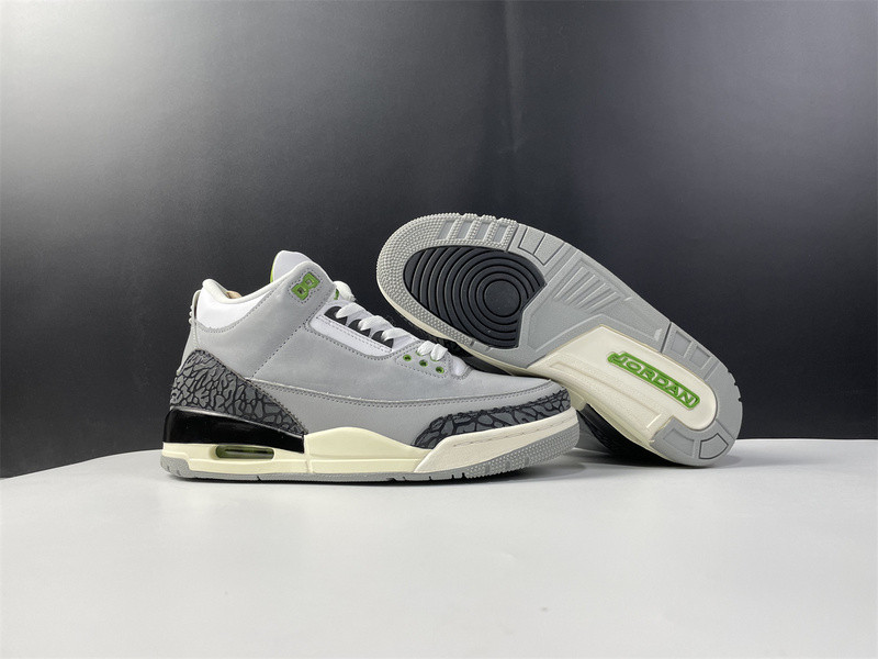 AIR JORDAN 3 RETRO ‘CHLOROPHYLL’ 136064 006