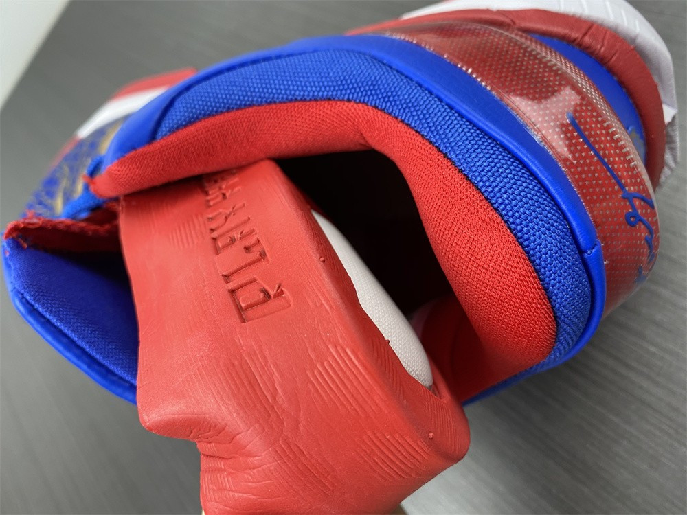 NIKE ZOOM KOBE VII RLX RED BLUE METALLIC GOLD 488371-406