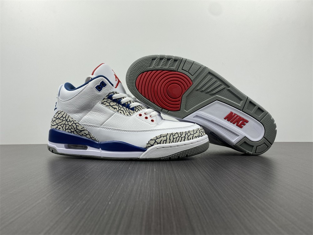 AIR JORDAN 3 RETRO TRUE BLUE NIKE AIR FIRST LOOK 854262-106