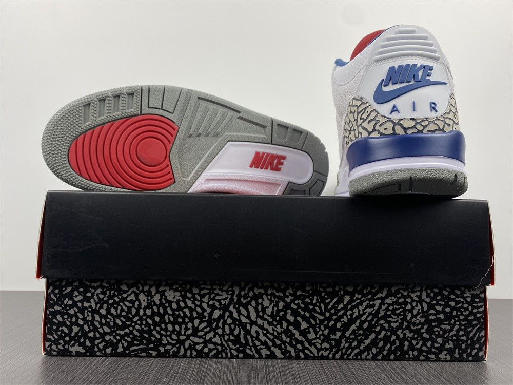 AIR JORDAN 3 RETRO TRUE BLUE NIKE AIR FIRST LOOK 854262-106