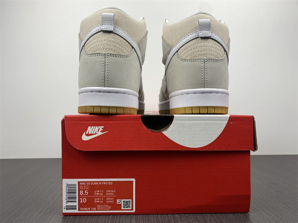 Nike SB Dunk High “Unbleached Pack” DA9626-100