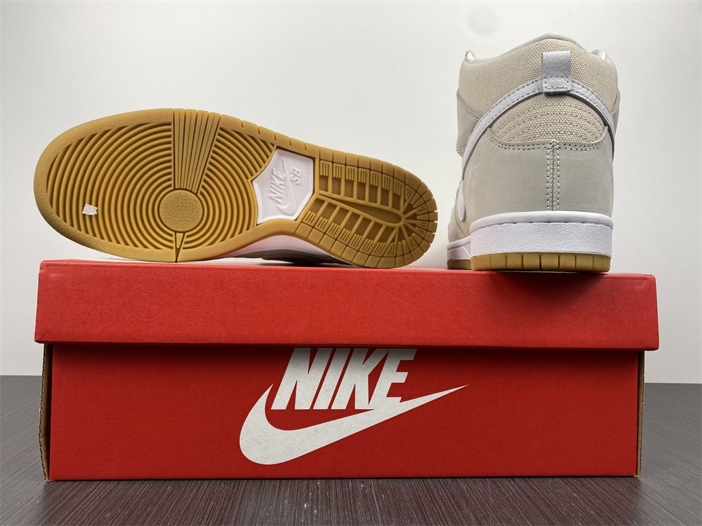 Nike SB Dunk High “Unbleached Pack” DA9626-100