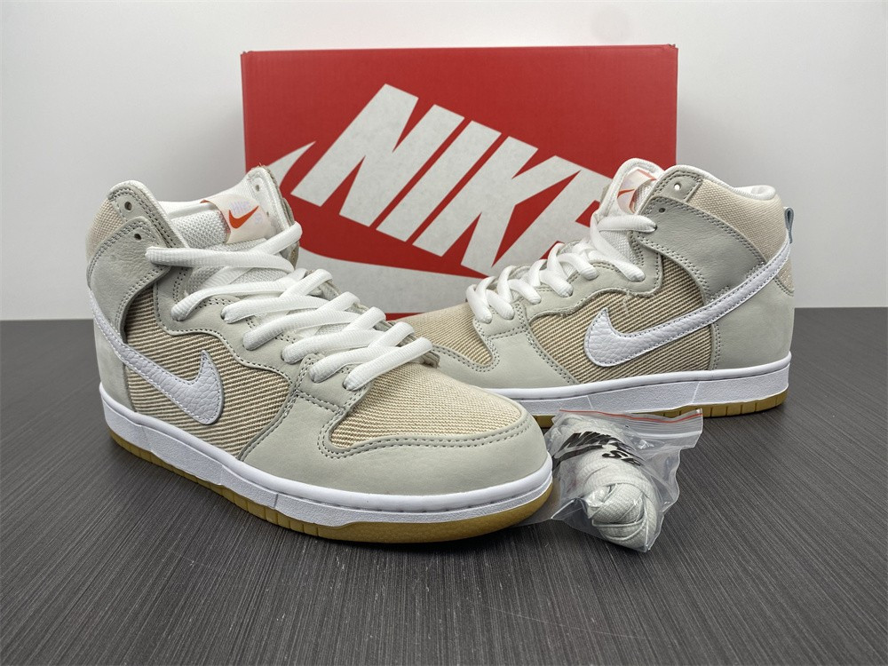 Nike SB Dunk High “Unbleached Pack” DA9626-100