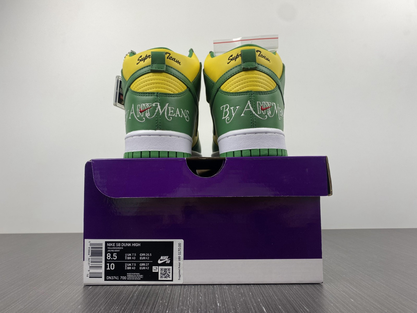 Nike SB Dunk High By Any Means Brazil DN3741-700