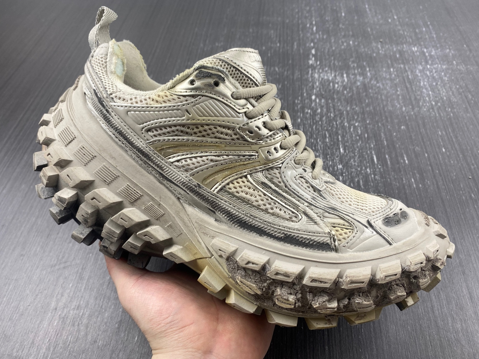 Ba*len*cia*ga bouncer chunky-sole sneakers