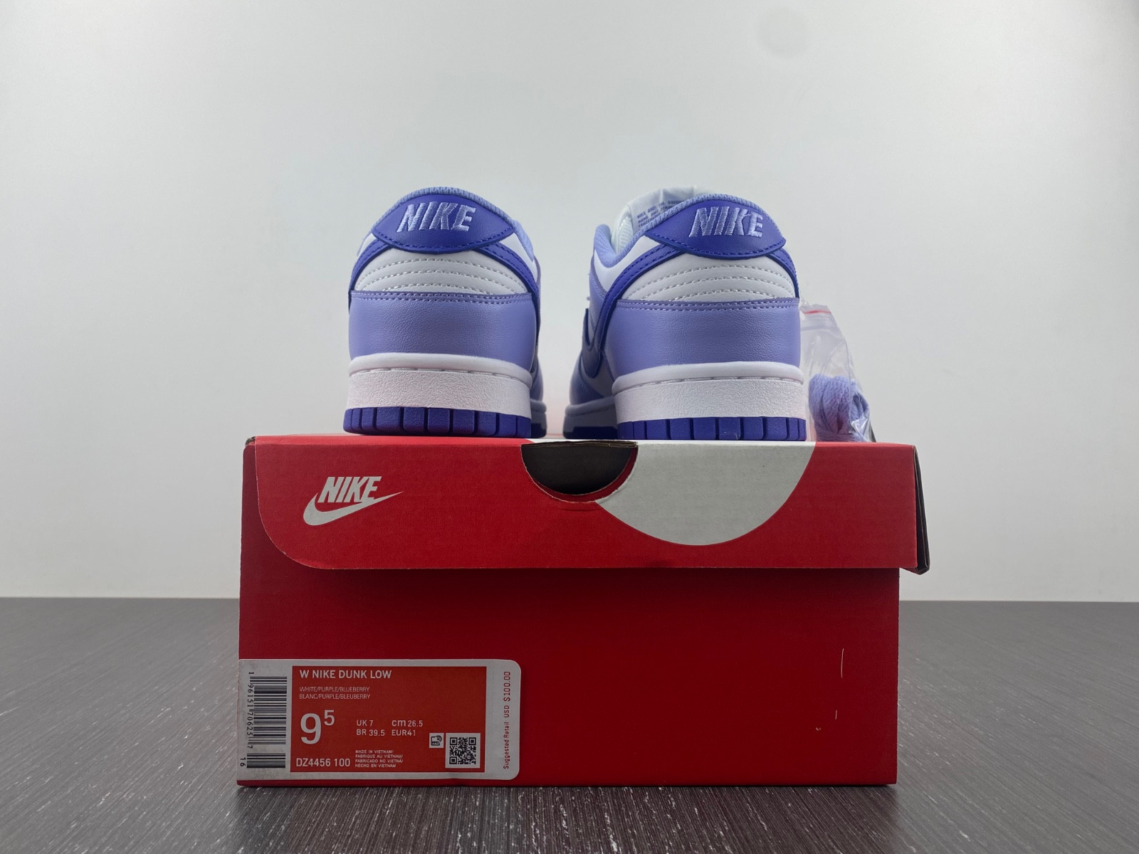 Nike Dunk Low Blueberry (GS) - DZ4456-100