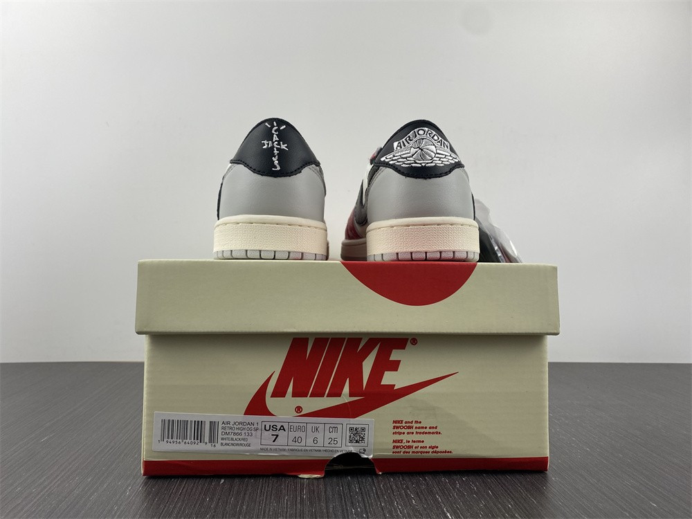 AIR JORDAN 1 LOW X FRAGENT X TRAVIS SCOTT DM7866-133