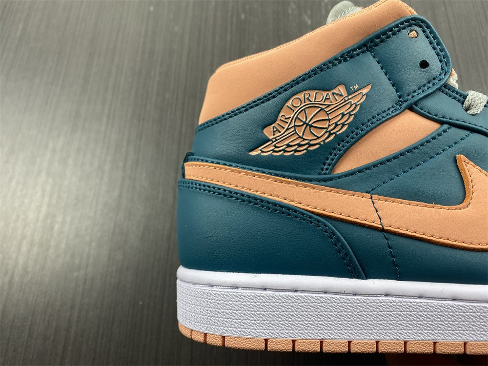 Jordan 1 Mid Dark Teal Green (W) BQ6472-308
