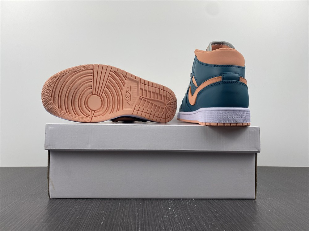 Jordan 1 Mid Dark Teal Green (W) BQ6472-308