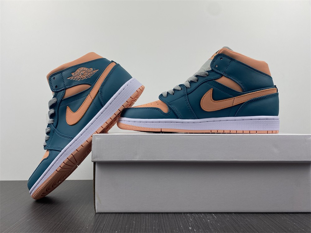 Jordan 1 Mid Dark Teal Green (W) BQ6472-308