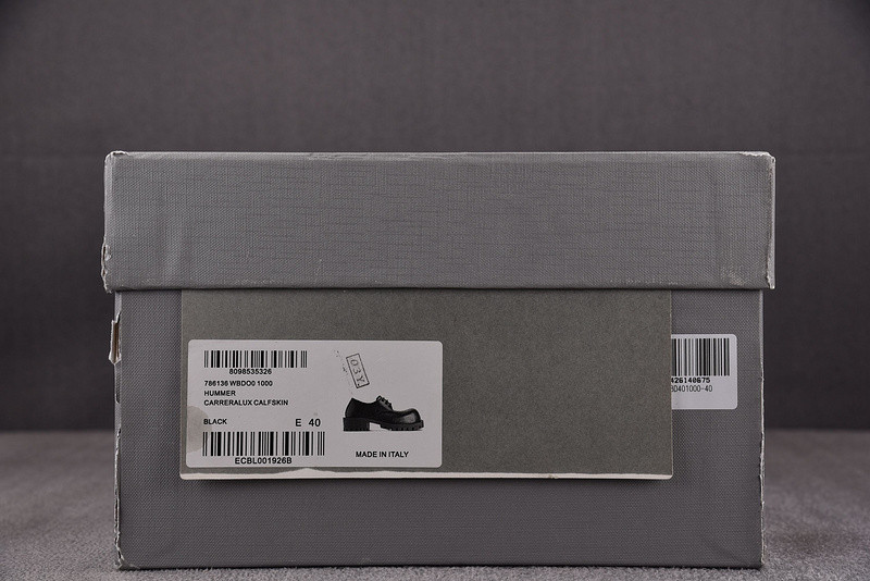 Balenciaga Sergent Derby BLACK