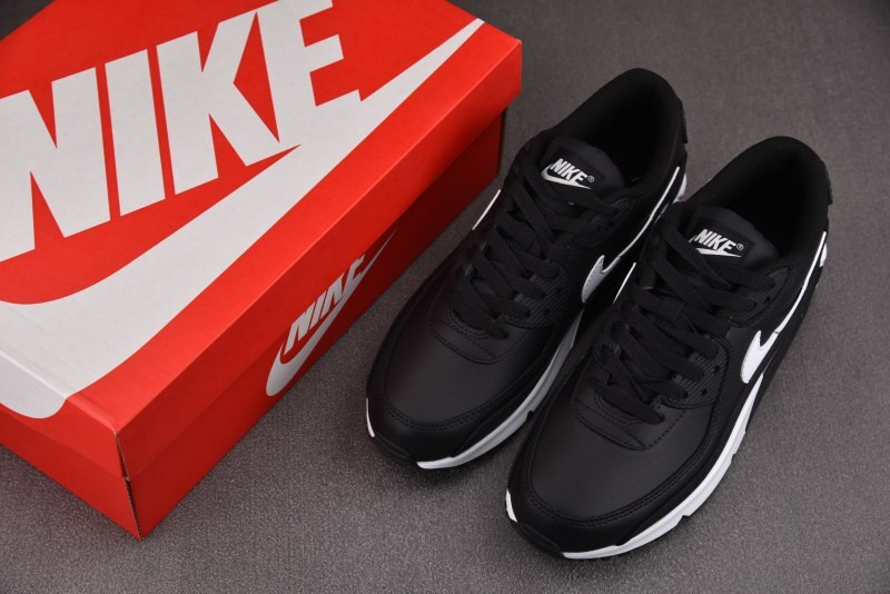 Nike GS Air Max 90 LTR Black White CD6864-029