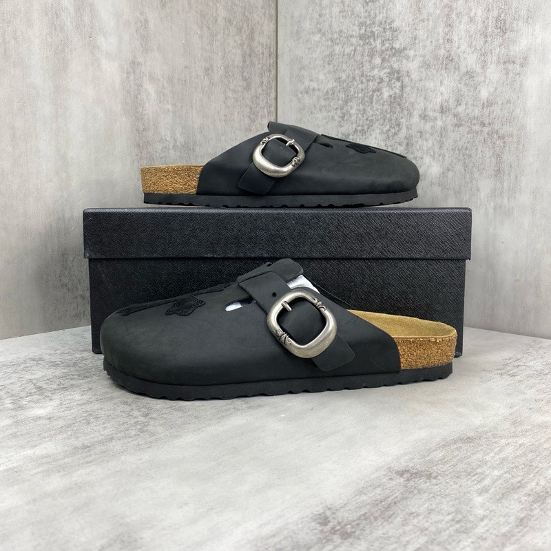 CHROME HEARTS BIRKENSTOCKS