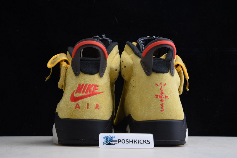 Air Jordan 6 Travis Scott Wheat Yellow CN1084-300