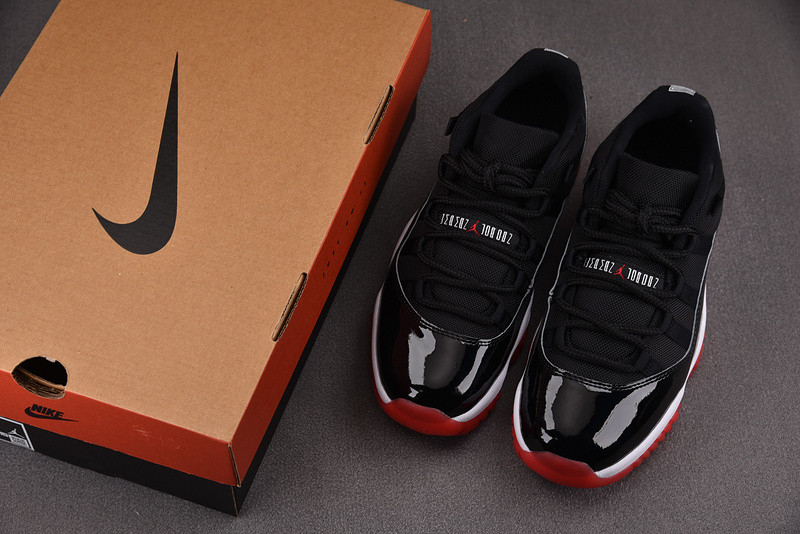 Air Jordan 11 Low "Bred" 2025 FV5104-006