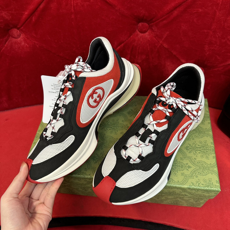 G*u*i run lace-up sneakers
