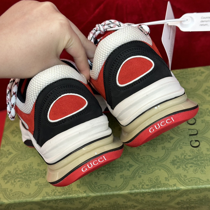 G*u*i run lace-up sneakers