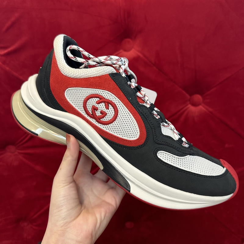 G*u*i run lace-up sneakers