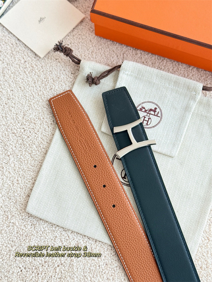 H*ER*MES BELT（DOUBLE-SIDED)