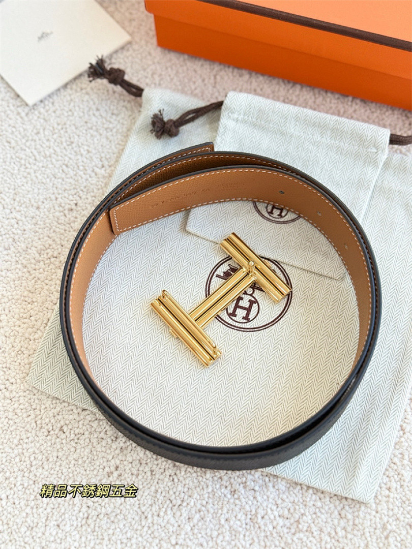 H*ER*MES BELT(DOUBLE-SIDED)