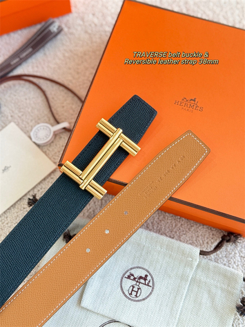 H*ER*MES BELT(DOUBLE-SIDED)