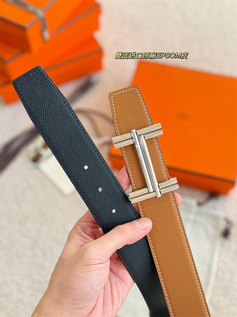 H*ER*MES BELT(DOUBLE-SIDED)