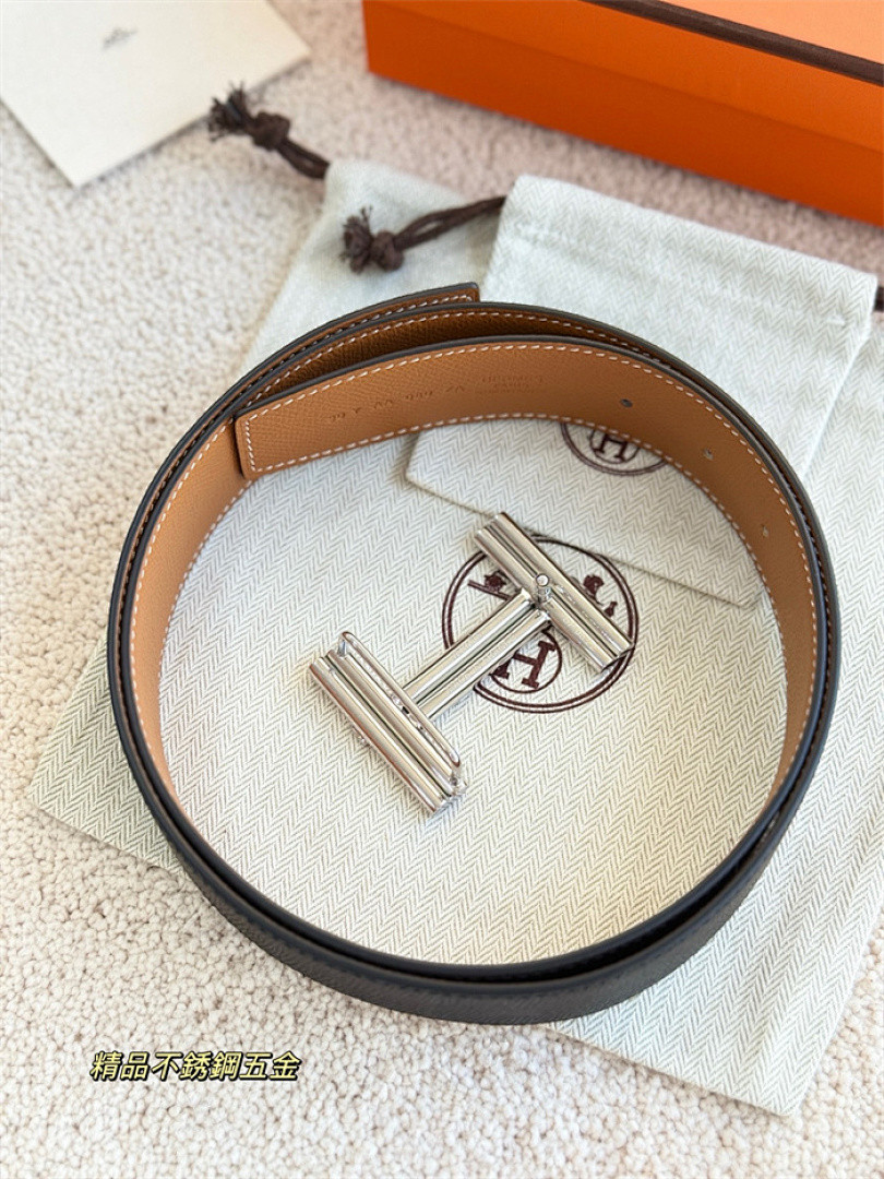 H*ER*MES BELT(DOUBLE-SIDED)