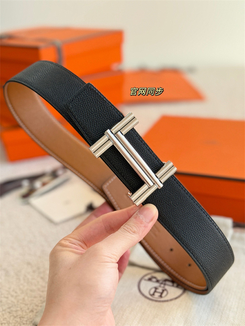 H*ER*MES BELT(DOUBLE-SIDED)