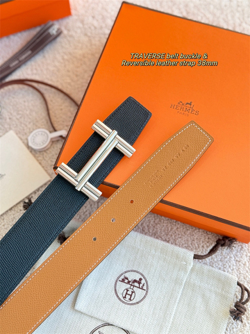 H*ER*MES BELT(DOUBLE-SIDED)