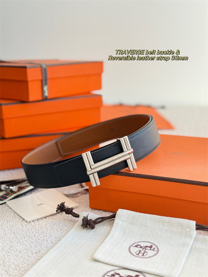 H*ER*MES BELT(DOUBLE-SIDED)