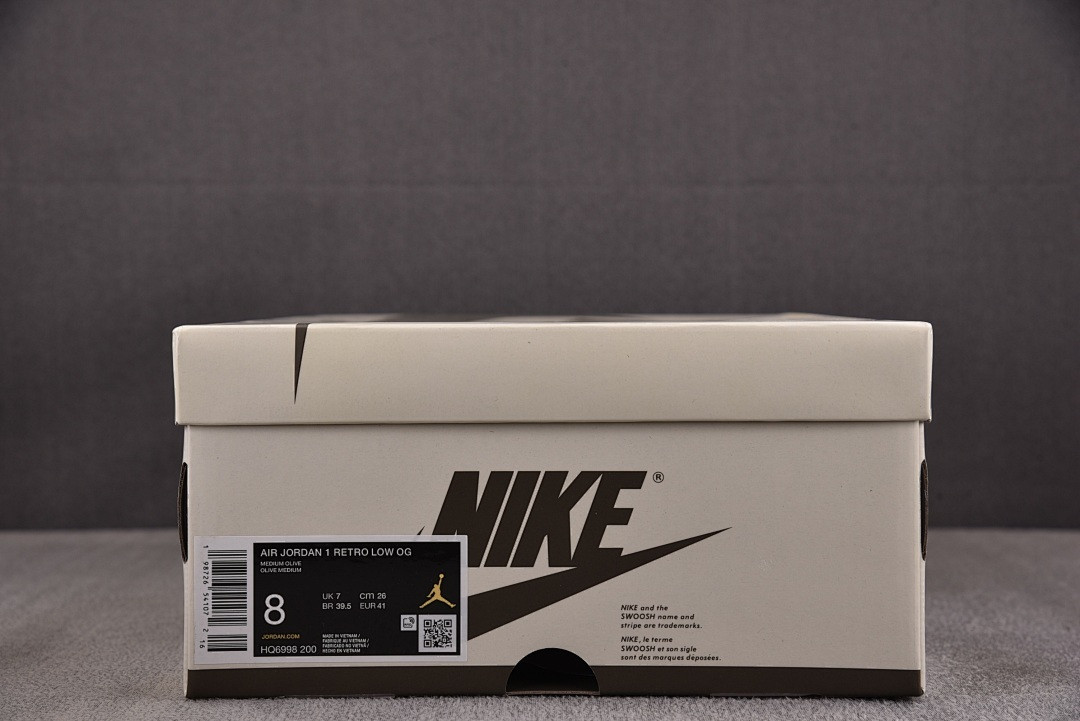 Air Jordan 1 Low OG Medium Olive HQ6998-200