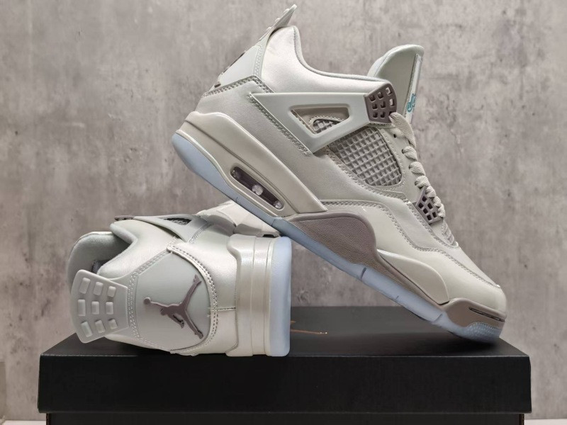 Air Jordan 4 GS Photon Dust Blue Chill HV4401-014