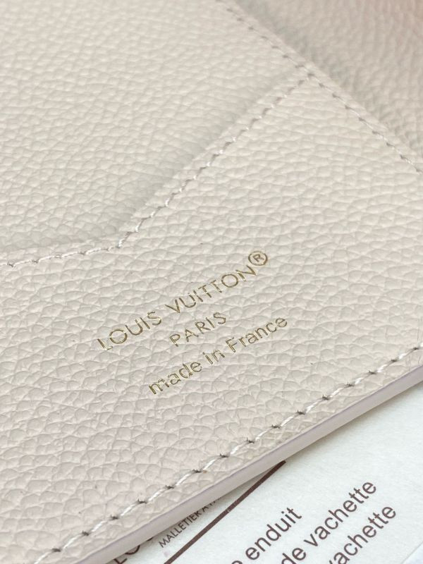 Passport Cover Monogram Empreinte Leather