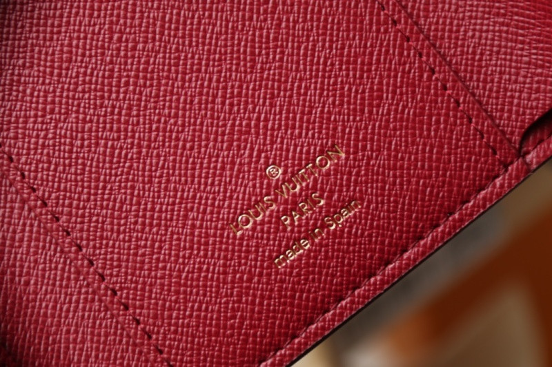 LV Wallet (Lining:Rose Red)