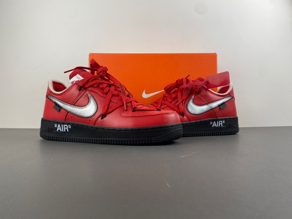 Nike Air Force 1 Low x Off-White “University Red”