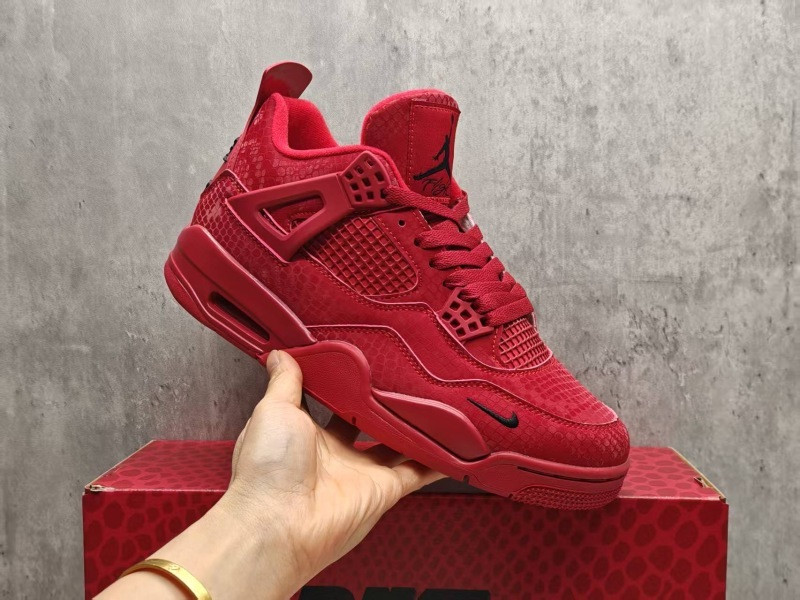 Nigel Sylvester x AJ 4 Red Mamba Shoes Sneakers – nk0004681
