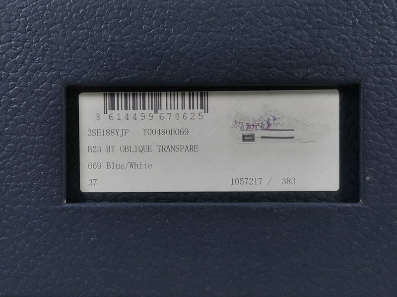 B23 OBLIQUE LOW SNEAKERS