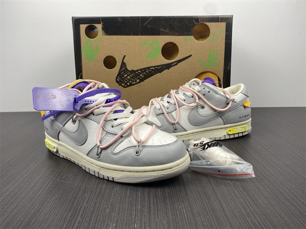 NIKE DUNK LOW OW LOT 24 OF 50 DM1602-119
