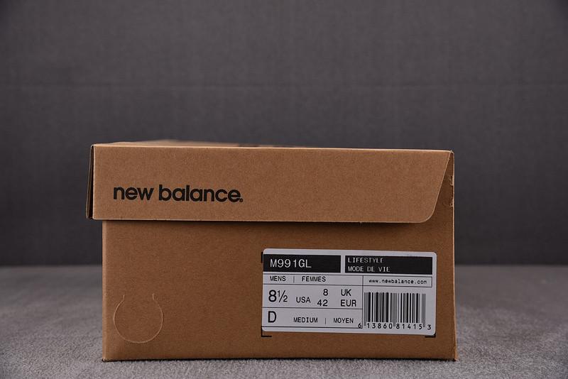 New Balance 991 Kith Grey Men