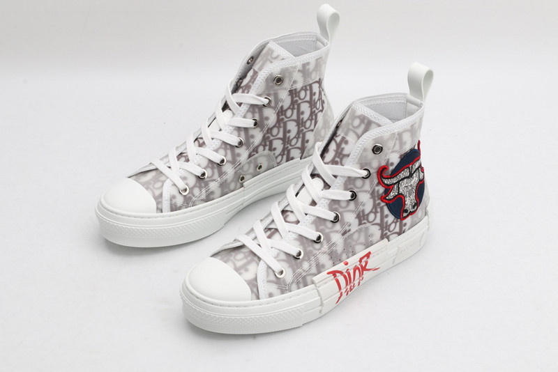D B23 HIGH-TOP SNEAKERS